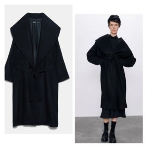 Shawl collar coat